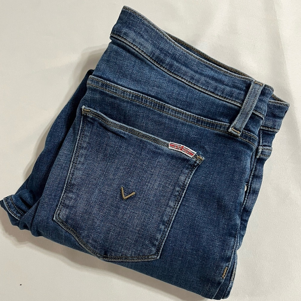 Hudson. Natalie Midrise Skinny Ankle, Women, 31, Blue, Medium Wash Denim